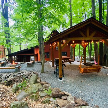 Lakeview Cabin In The Hideout Lake Ariel Exterior photo