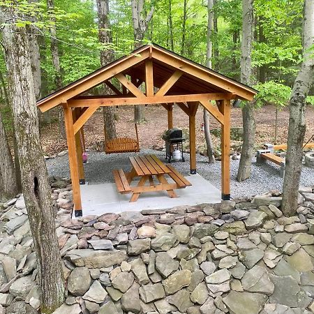 Lakeview Cabin In The Hideout Lake Ariel Exterior photo