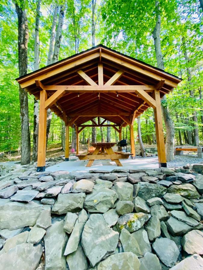 Lakeview Cabin In The Hideout Lake Ariel Exterior photo