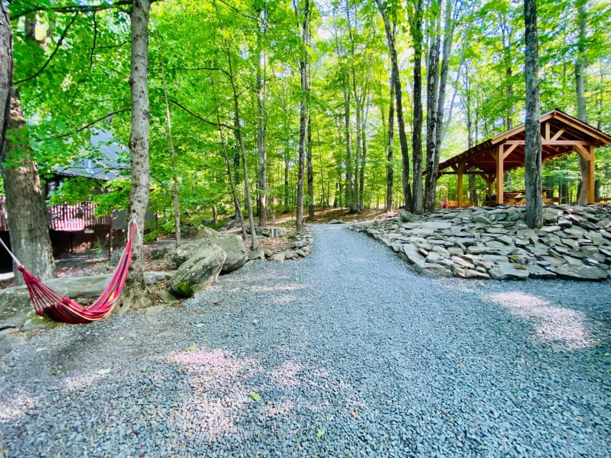 Lakeview Cabin In The Hideout Lake Ariel Exterior photo